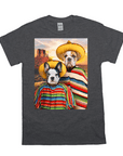 Camiseta personalizada para 2 mascotas '2 Amigos' 