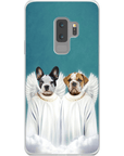 Funda para teléfono con mascotas personalizadas '2 Ángeles'