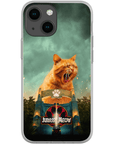 Funda para móvil personalizada 'Jurassic Meow'