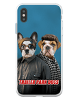 'Trailer Park Dogs 2' Funda personalizada para teléfono con 2 mascotas