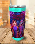 Vaso personalizado para 2 mascotas 'Chewing Things'