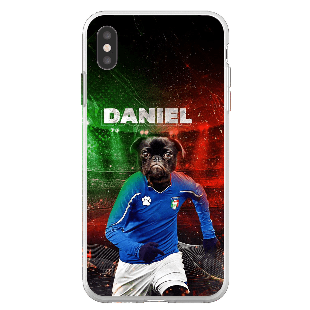 Funda para móvil personalizada &#39;Italia Doggos Soccer&#39;