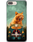 Funda para móvil personalizada 'Jurassic Meow'