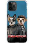 'Trailer Park Dogs 2' Funda personalizada para teléfono con 2 mascotas