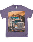 Camiseta personalizada con 2 mascotas 'The Truckers'