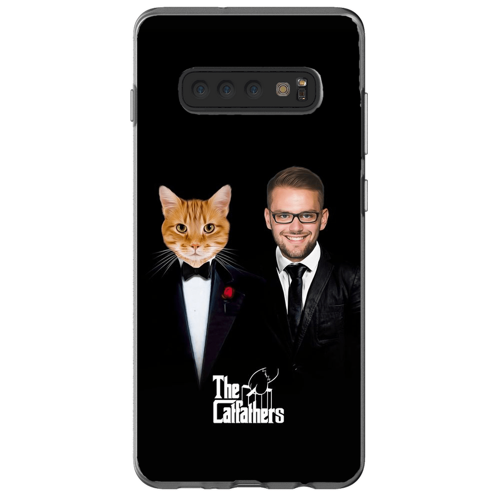 Funda para móvil personalizada &#39;Los Padres Gatos&#39;