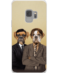 'The Woofice' Funda personalizada para teléfono con 2 mascotas