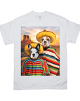 Camiseta personalizada para 2 mascotas '2 Amigos' 