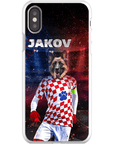 Funda para móvil personalizada 'Croacia Doggos Soccer'