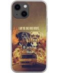 Funda personalizada para teléfono con 2 mascotas 'Barking Bad'