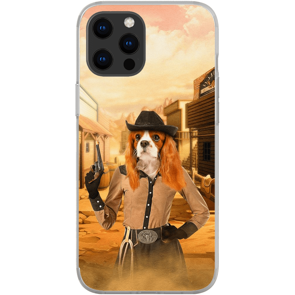 Funda para móvil personalizada &#39;La Vaquera&#39;