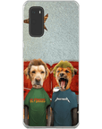 Funda personalizada para teléfono con 2 mascotas 'Beavis y Buttsniffer'