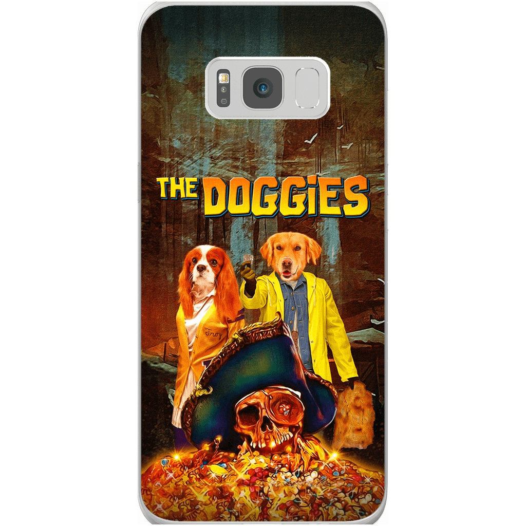 Funda personalizada para teléfono con 2 mascotas &#39;The Doggies&#39;