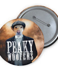 Peaky Woofer(s) (1 - 3 mascotas) Chapa personalizada