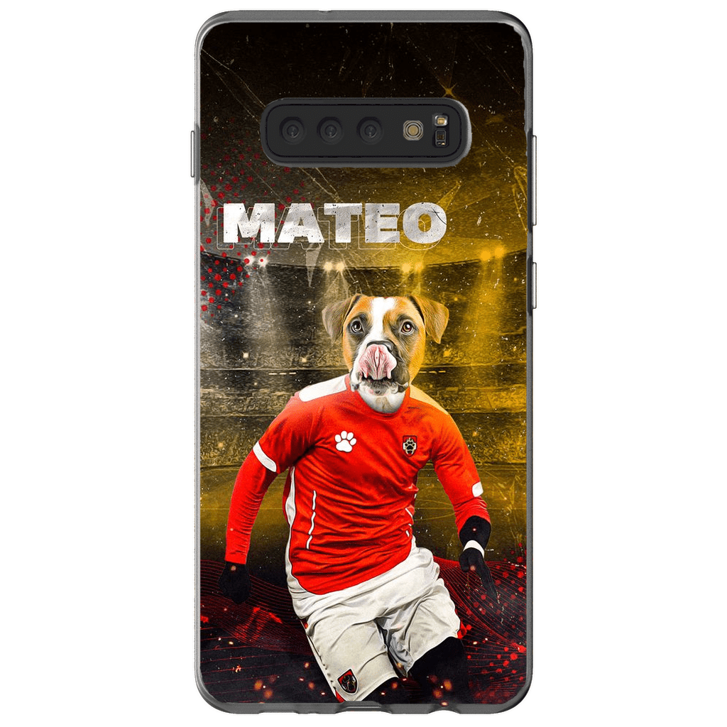 Funda para móvil personalizada &#39;Austria Doggos Soccer&#39;