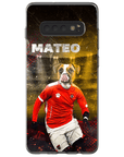 Funda para móvil personalizada 'Austria Doggos Soccer'