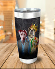 Vaso personalizado para 2 mascotas '2Paw And Notorious DOG'