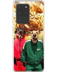 Funda personalizada para teléfono con 2 mascotas 'Squid Paws'