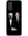 Funda personalizada para teléfono humano o mascota 'The Dogfathers'