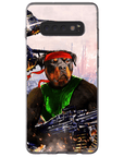 Funda para teléfono personalizada 'Rambo Doggo'