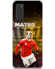 Funda para móvil personalizada 'Austria Doggos Soccer'