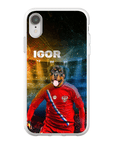 Funda para móvil personalizada 'Russia Doggos Soccer'