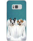 Funda para teléfono con mascotas personalizadas '2 Ángeles'