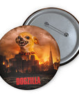 Pin personalizado de Dogzilla 