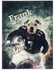 Manta personalizada para mascotas 'Oakland Doggos' 