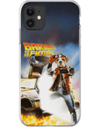 Funda personalizada para teléfono 'Bark to the Future'