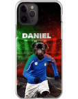 Funda para móvil personalizada 'Italia Doggos Soccer'