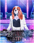 Puzzle personalizado para mascotas 'La DJ femenina'