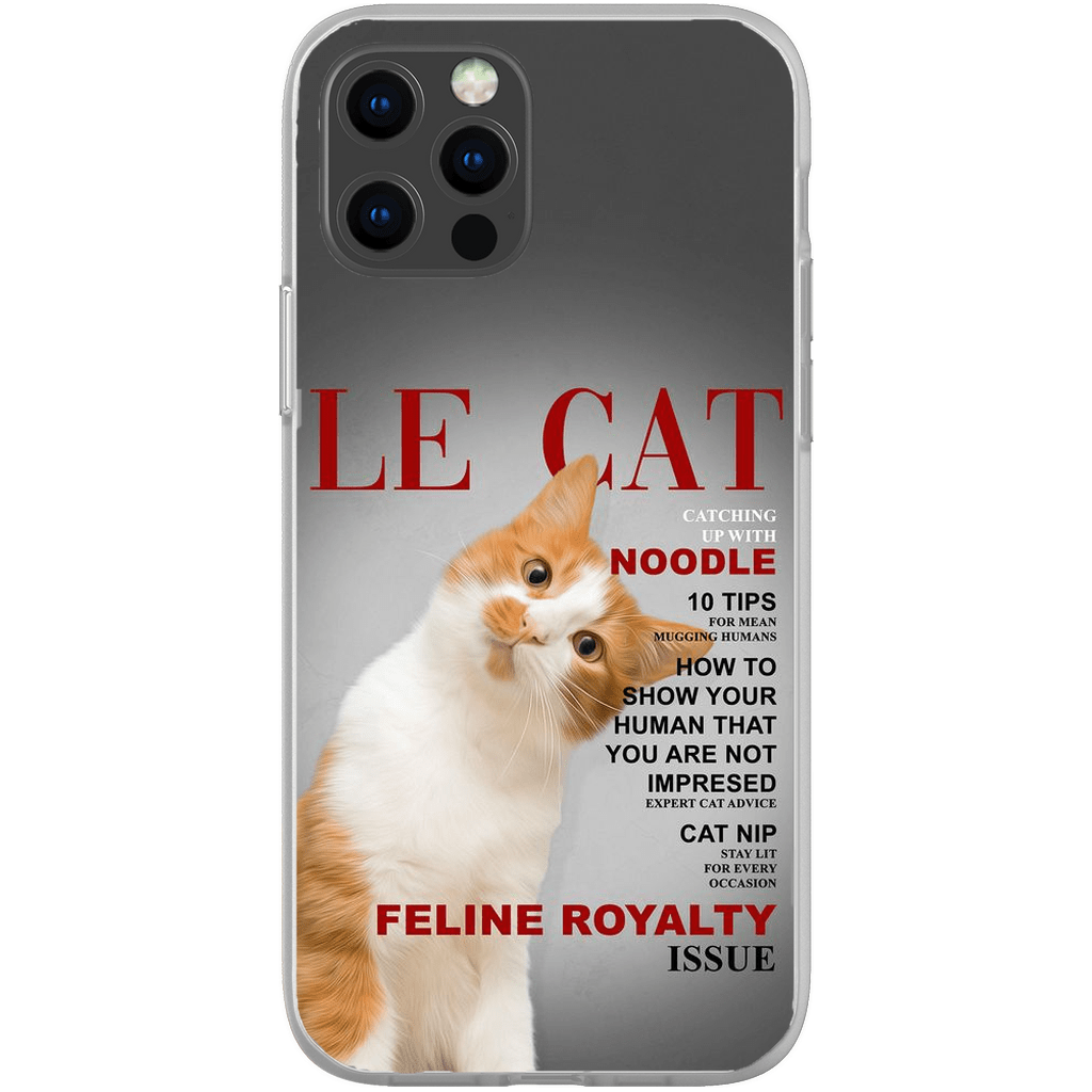 Funda para móvil personalizada &#39;Le Cat&#39;