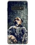 Funda para teléfono personalizada 'El veterano del ejército'