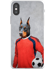 Funda para móvil personalizada 'El portero de fútbol'