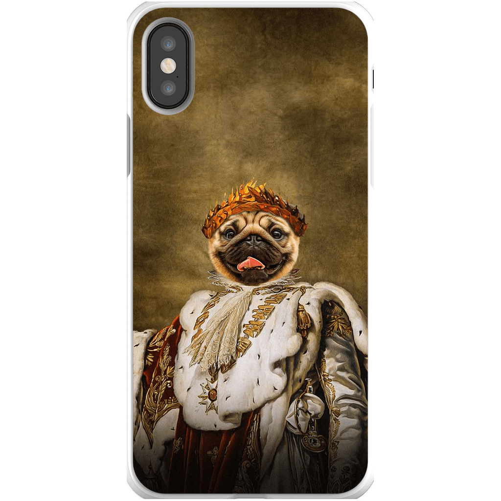 Funda para móvil personalizada &#39;El Rey Blep&#39;