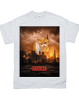 Camiseta personalizada para mascotas 'Catzilla'