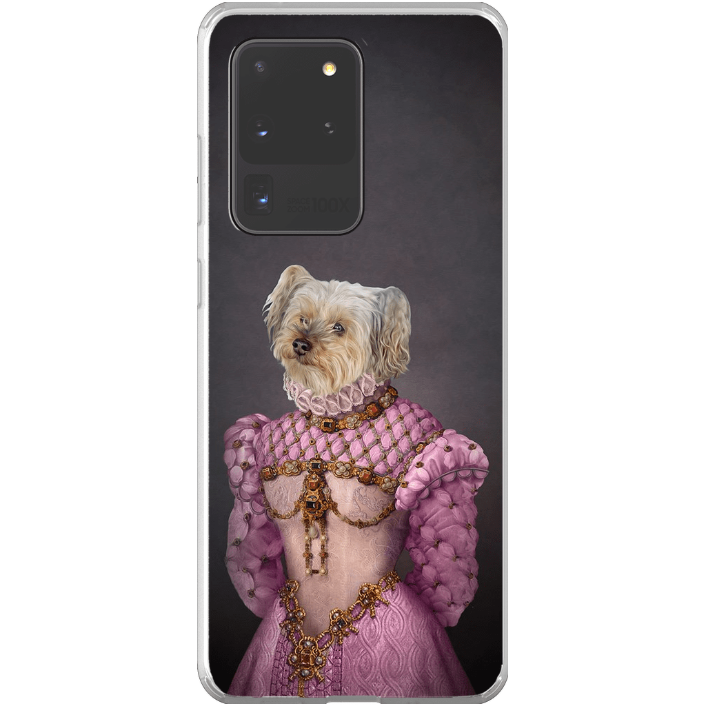 Funda para móvil personalizada &#39;La Princesa Rosa&#39;