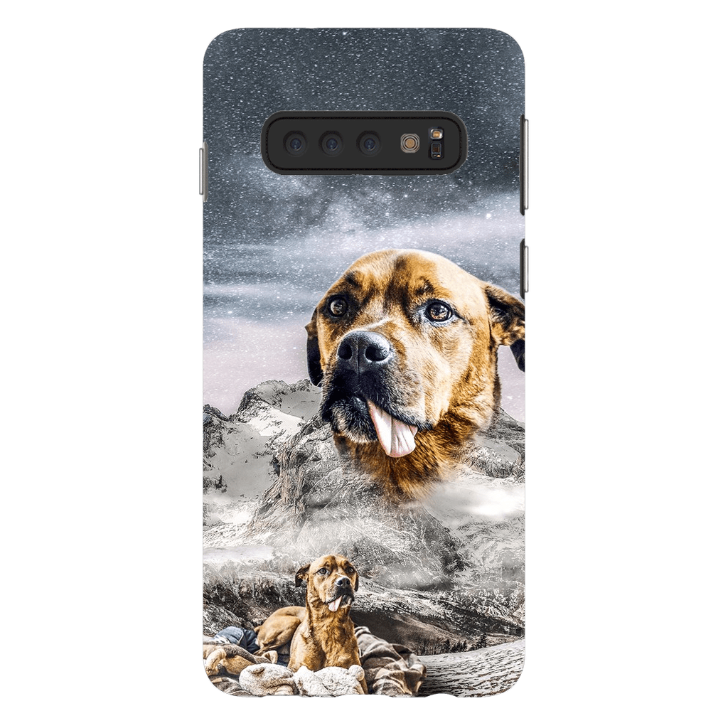 Funda para teléfono personalizada &#39;Majestic Snowy Mountain&#39;