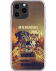 Funda personalizada para teléfono con 2 mascotas 'Barking Bad'