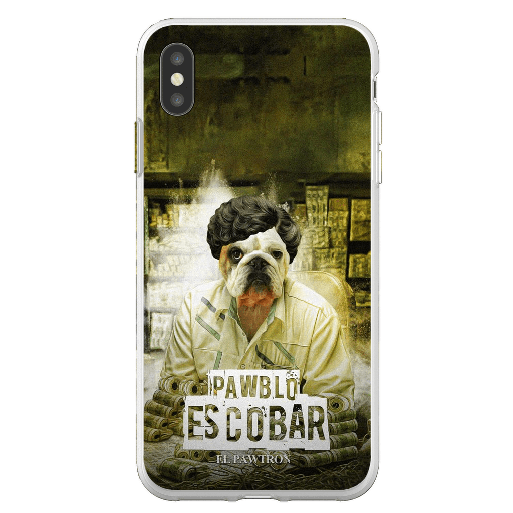 Funda para móvil personalizada &#39;Pawblo Escobar&#39;