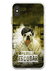 Funda para móvil personalizada 'Pawblo Escobar'