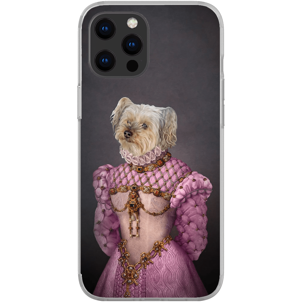 Funda para móvil personalizada &#39;La Princesa Rosa&#39;