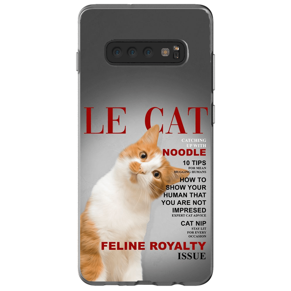 Funda para móvil personalizada &#39;Le Cat&#39;