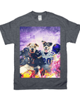 Camiseta personalizada para 2 mascotas 'Minnesota Doggos'