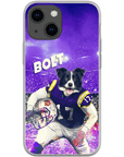 Funda para teléfono personalizada 'Louisiana State Doggos'