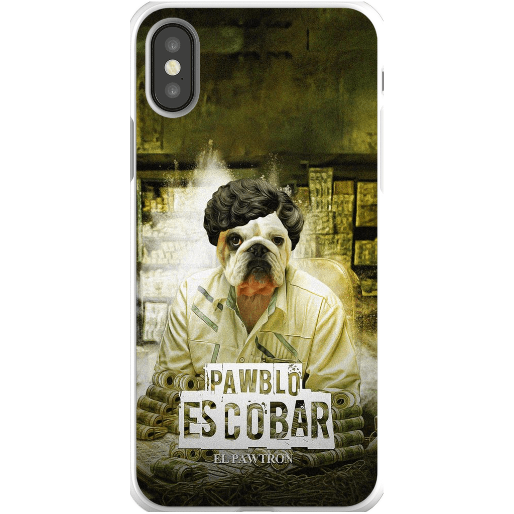 Funda para móvil personalizada &#39;Pawblo Escobar&#39;