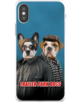 'Trailer Park Dogs 2' Funda personalizada para teléfono con 2 mascotas