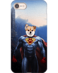 Funda personalizada para teléfono con mascota 'Super Dog'