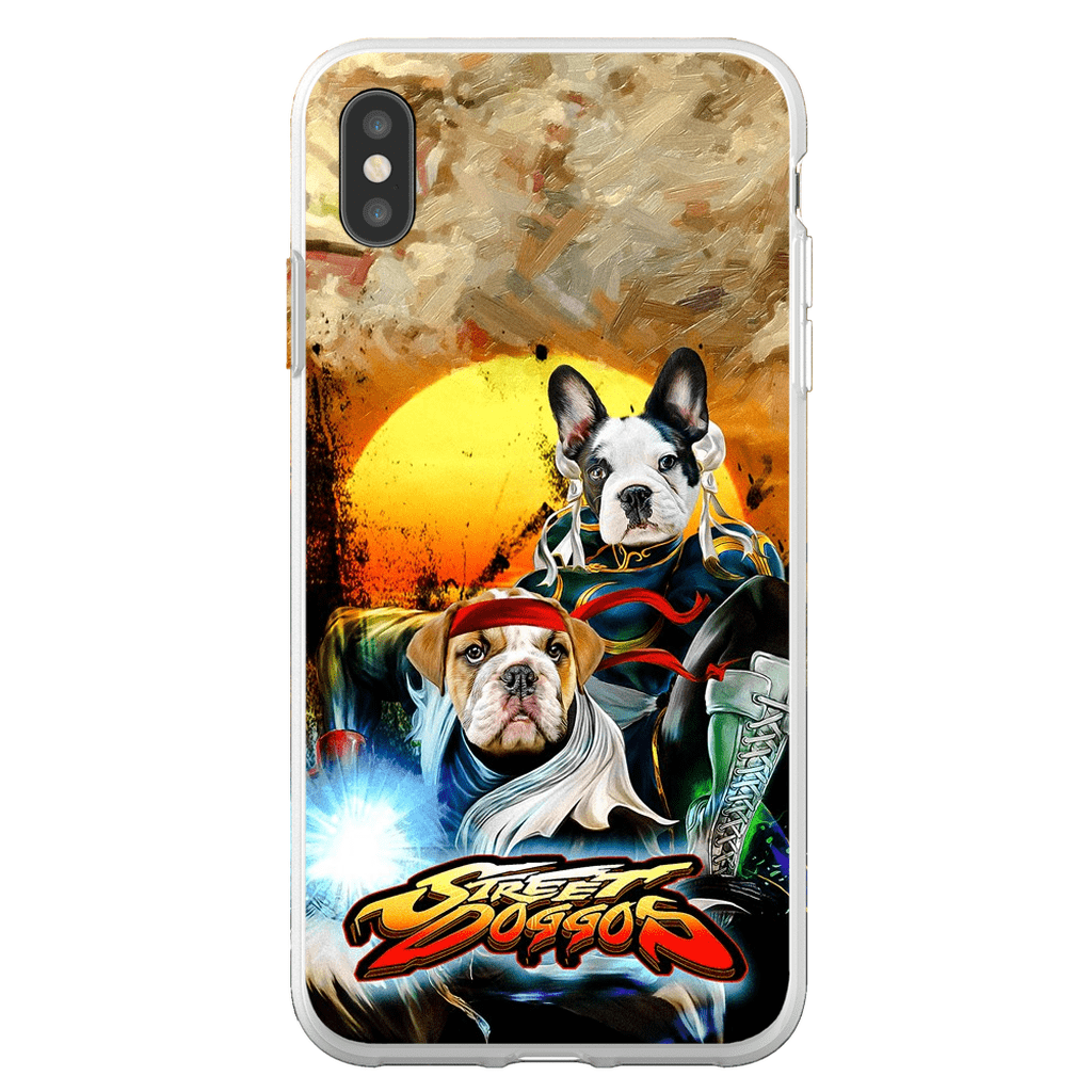 &#39;Street Doggos 2&#39; Funda personalizada para teléfono con 2 mascotas